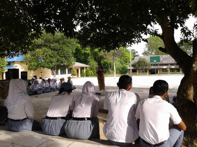 Ini Strategi Jitu SMAN 2 Belakang Padang Hadapi UN 2015